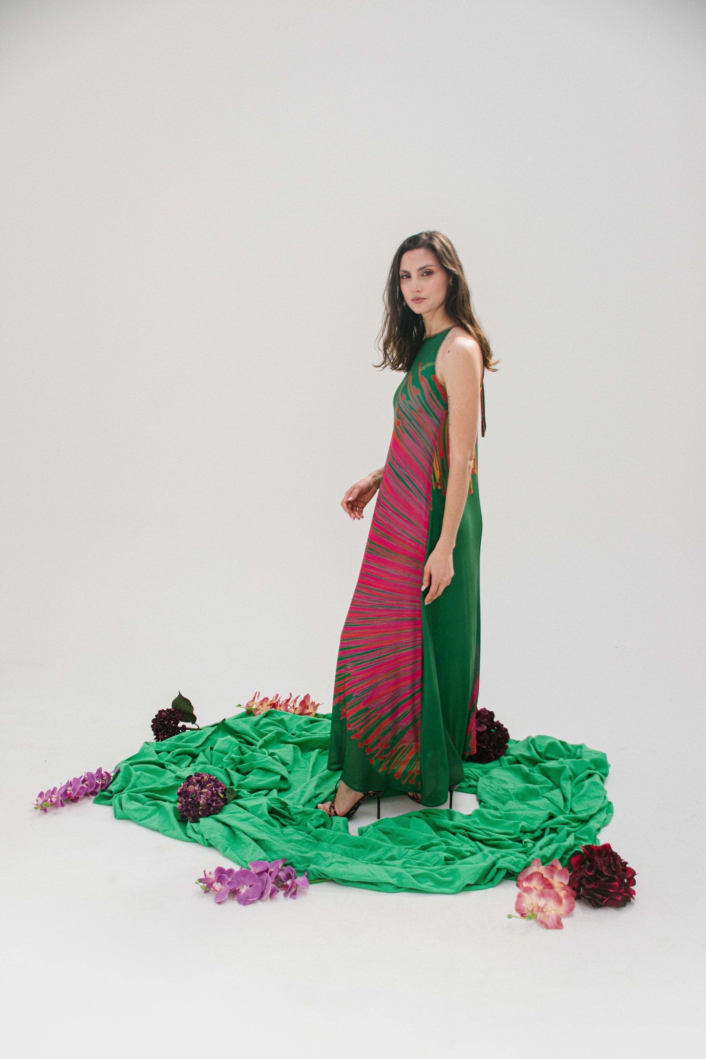 vestido plumerillo