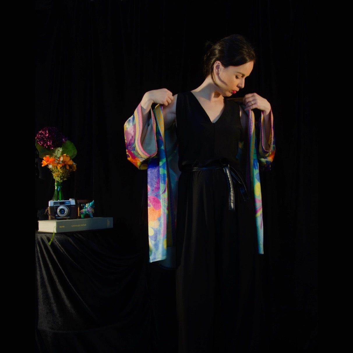 Kimono terciopelo