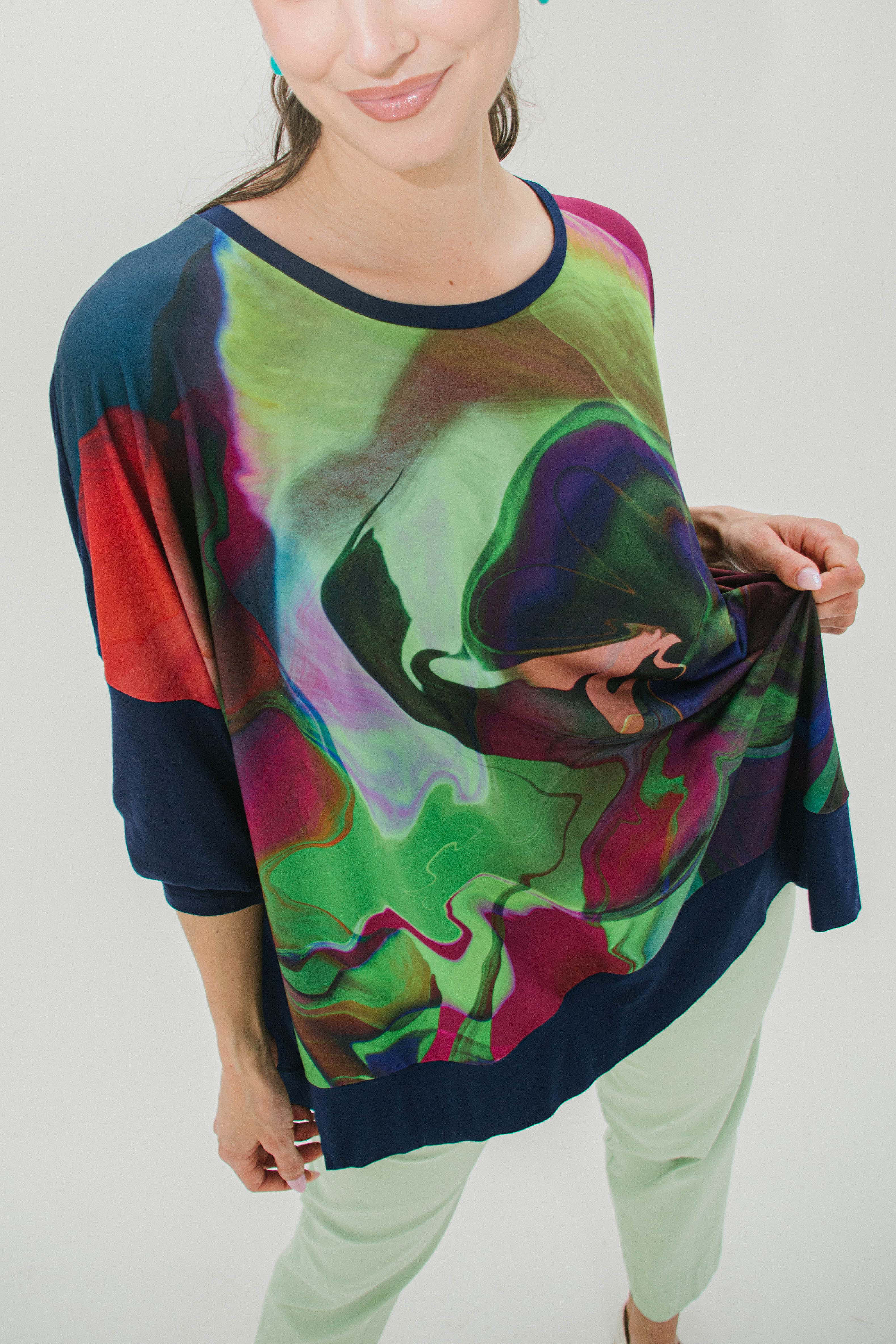 Remera Poncho Arte