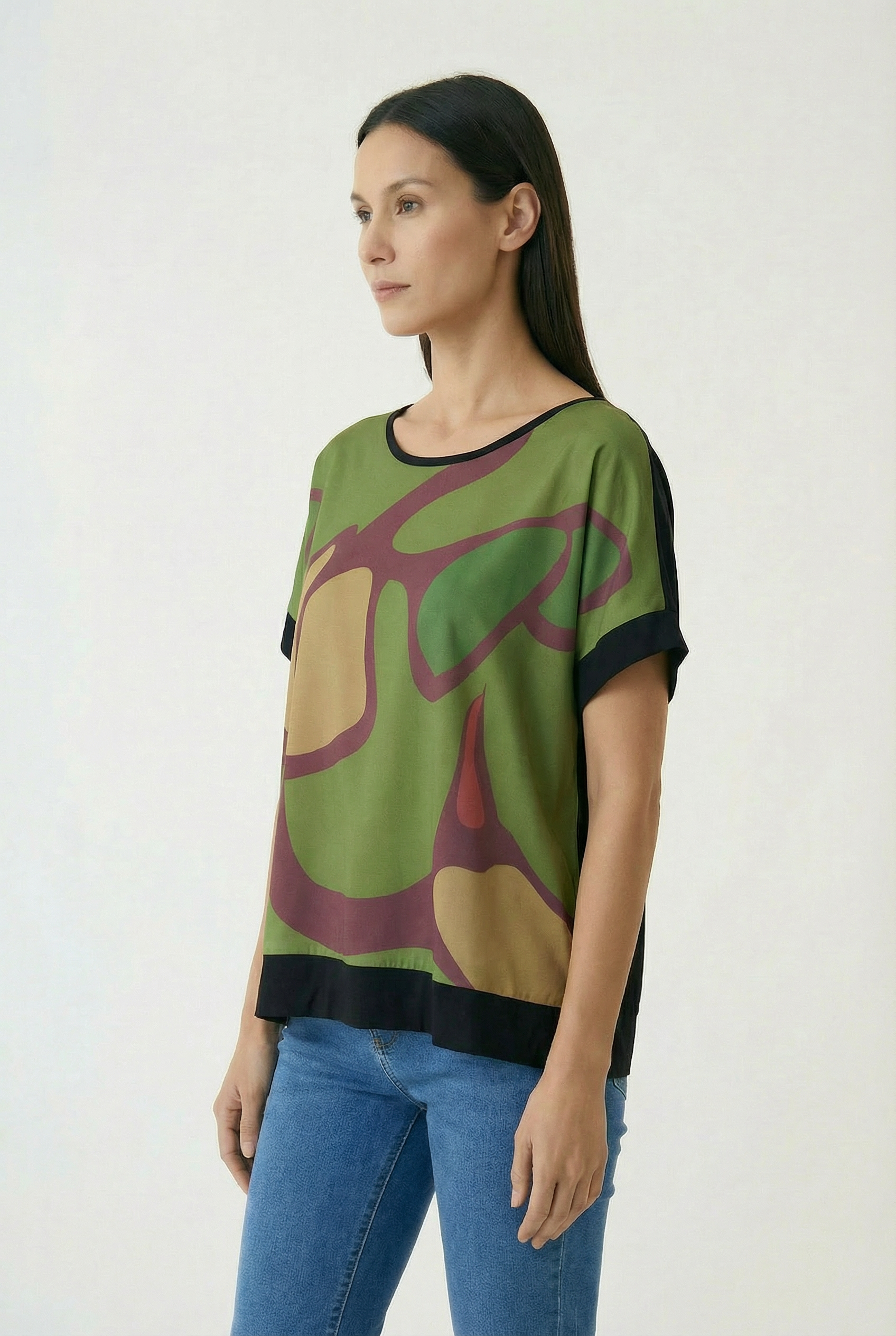 Remera poncho rupestre